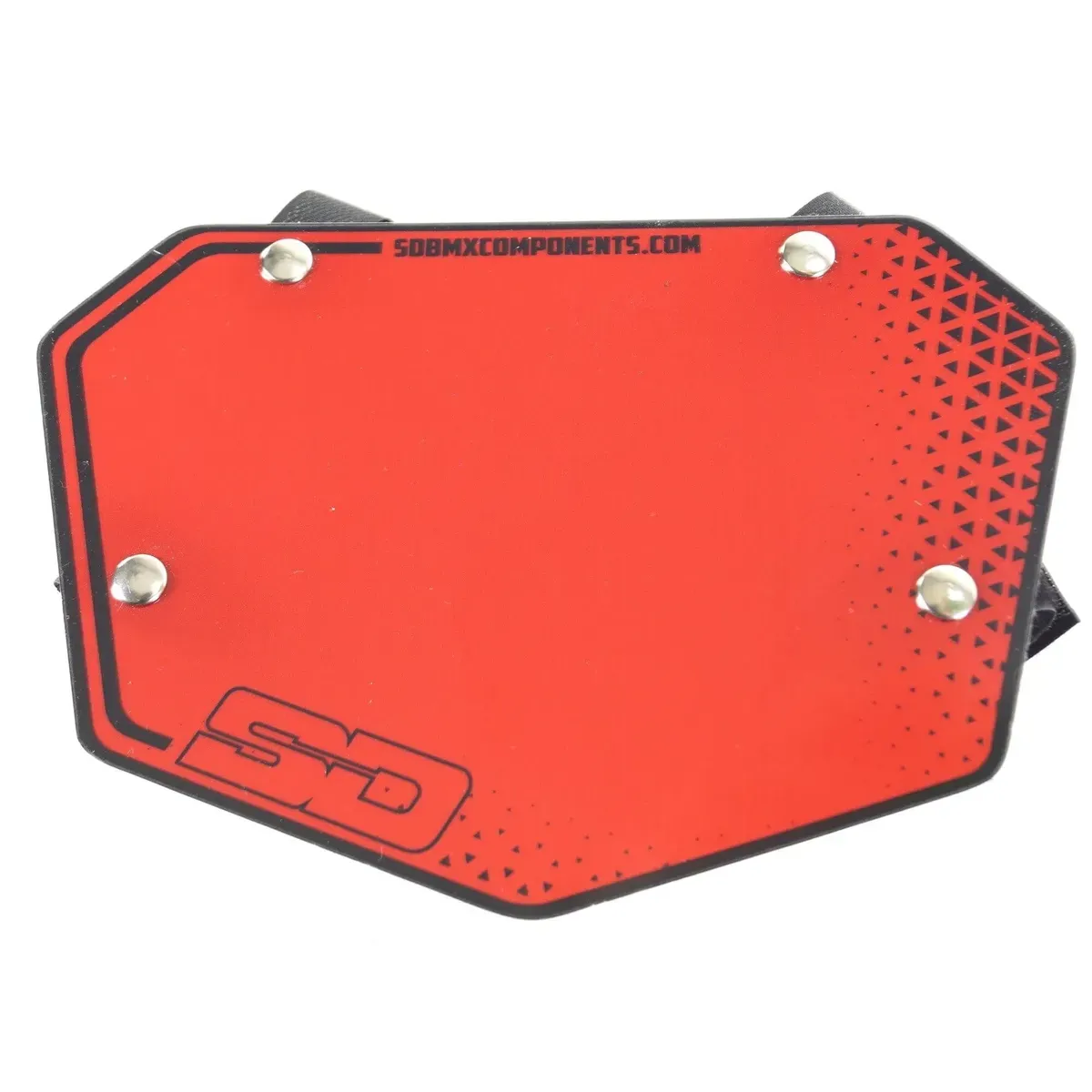SD Front Numberplate V1 Red